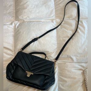 Black cross body bag